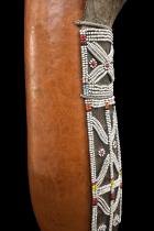 Gourd, Beads and Leather Milk Container - Maasai People, Kenya 10