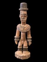 Female and Male Pair of Statues - Urhobo people, Nigeria 9