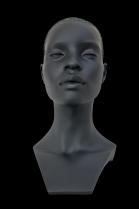 Black Mannequin Head  1