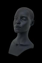 Black Mannequin Head  3