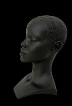 Black Mannequin Head  4