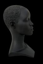 Black Mannequin Head  7