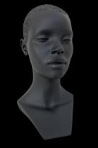 Black Mannequin Head  9