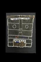 Framed Mapoto Beaded Skirt - Ndebele People, South Africa - 3379 1