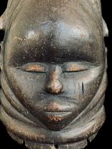 Sowo Mask - Sande Society, Mende people, Sierra Leone 1