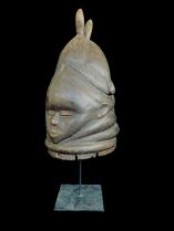 Sowo Mask - Sande Society, Mende people, Sierra Leone 2