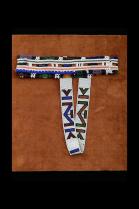 Mounted and Beaded Head Sash - Ndebele people, South Africa