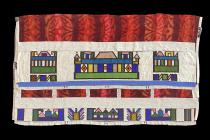 'Nguba' Blanket Cape with Beadwork - Ndebele People, South Africa - 3434