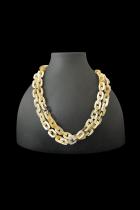 Water Buffalo Horn Chain Necklace