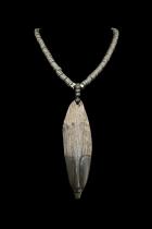 Ebony Wood Pendant Necklace 4