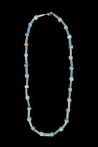 Contemporary Glass Bead Necklace