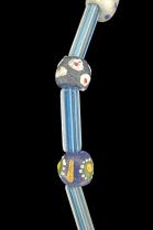 Contemporary Glass Bead Necklace 3