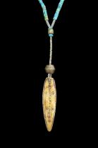 Turquoise and Camel Bone Necklace 2