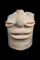 Anthropomorphic Terracotta Head - Africa