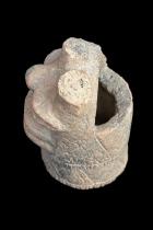 Anthropomorphic Terracotta Head - Africa 4