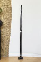 Wooden Figurative Staff - Nyamwezi People, Tanzania