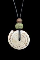 Conus Currency Shell Donut Necklace #4 3