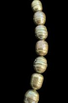 Necklace of Electroplated Pearl Beads 1