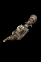 Figurative Pipe - Mangbetu People, D.R. Congo 8