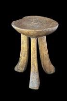 3 Legged Wooden Stool - Pokot People - northern Kenya 1
