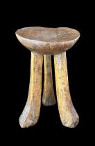 3 Legged Wooden Stool - Pokot People - northern Kenya