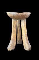 3 Legged Wooden Stool - Pokot People - northern Kenya 2