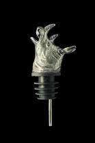 Rhino Pourer with Antique Silver Color