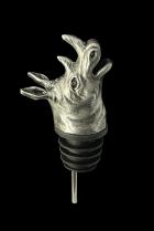 Rhino Pourer with Antique Silver Color 2