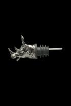 Rhino Pourer with a Blackened Color 2