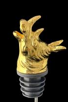 Rhino Pourer with a Gold Color 2