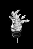Rhino Pourer with a Silver Color 4