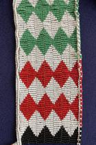 Mounted Assemblage of Old Colorful Beadwork - Zulu People, South Africa (1404) 2