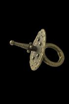 Copper Alloy Ring with Projection - Dogon People, Mali - Sold 3