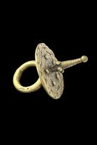 Copper Alloy Ring with Projection - Dogon People, Mali - Sold 5
