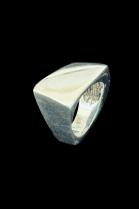 Wave Ring in Sterling Silver - Size 8 3