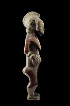 Bone Female Tugubele Figure - Senufo People, Ivory Coast 4