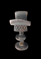 Wooden Headrest - Shona People, Zimbabwe 4