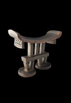 Wooden Headrest - Shona People, Zimbabwe 5