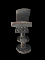 Wooden Headrest - Shona People, Zimbabwe 7