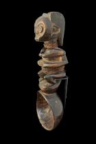 Mounted Wooden Spoon - Fang People, Gabon 1