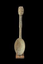 Wooden Spoon - Baule People, Ivory Coast