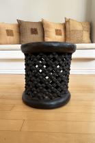 Decorative Wooden Stool  - Bamileke People, Cameroon 