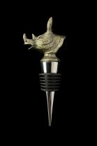 Rhino Stopper with an Antique Bronze Color