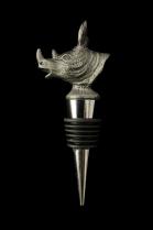 Rhino Stopper with an Antique Silver Color