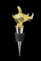 Rhino Stopper with a Gold Color 1