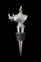 Rhino Stopper with a Silver Color