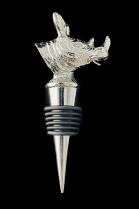 Rhino Stopper with a Silver Color 1