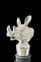Rhino Stopper with a Silver Color 2