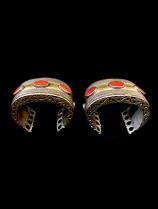 'Bilezek' Cuffs - Tekke people, Turkmenistan (Central Asia) (CGM2) - SOLD 4