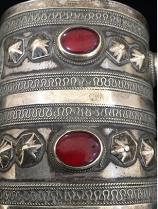 Pair of 'Bilezek' Cuffs - Tekke people, Turkmenistan (Central Asia) - Sold 5